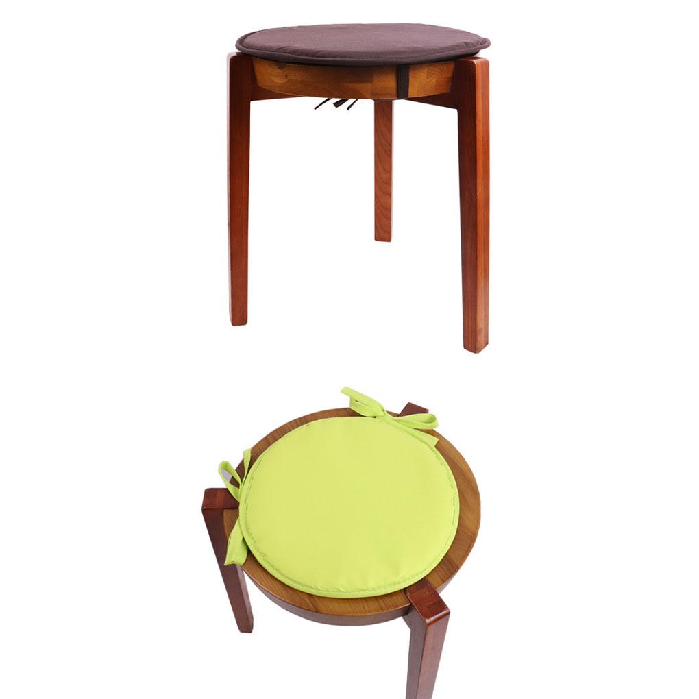 Cotton Soft And Comfortable Cushion For Chairs - Round Seat Cushion With Ties Chair Cushion