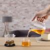 SAMADOYO Elegant Cup Insulation Separation Bubble Teapot Heat-resistant Glass Teapot Simple Filter Tea Cup