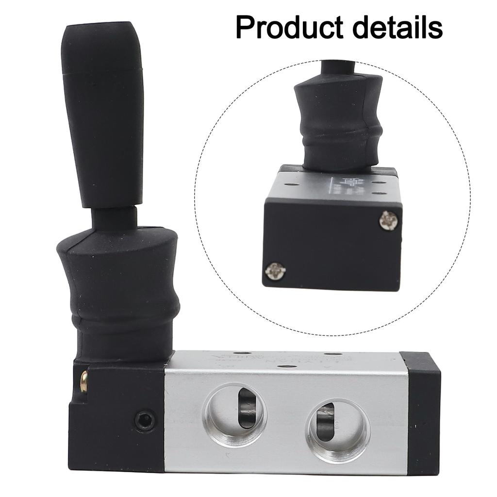 1x Air Valve 1pc 1pcs 2 Position 4H210-08 5 Port Control Hand Lever Pneumatic Pull 1/4Inch 1/4Inches Brand new