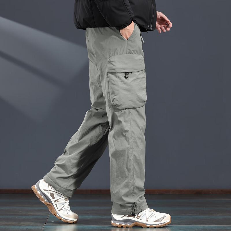 

Мужские зимние брюки прямого кроя Jie Leinong для улицы M (50-60kg)