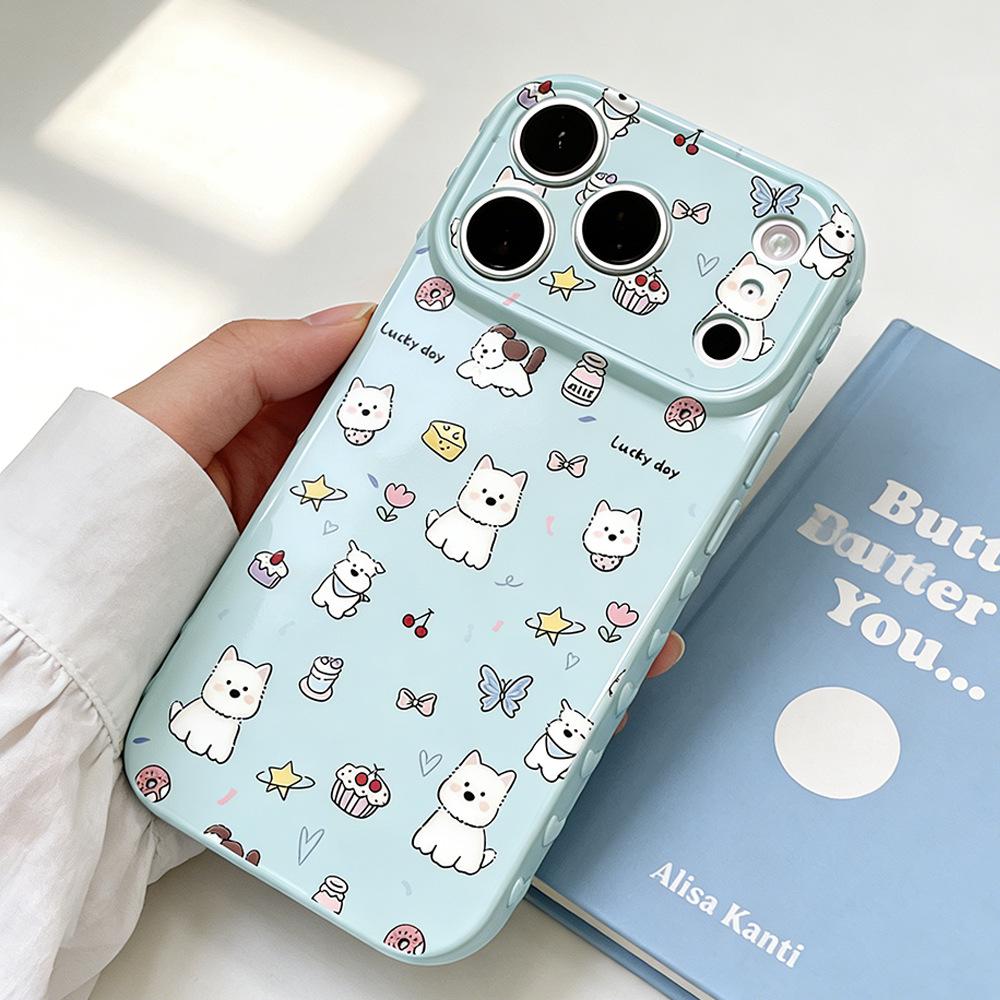 Adorable Puppy iPhone 17/17 Pro Case - Durable, Drop-Proof, Protective Cover for Models 14-16.