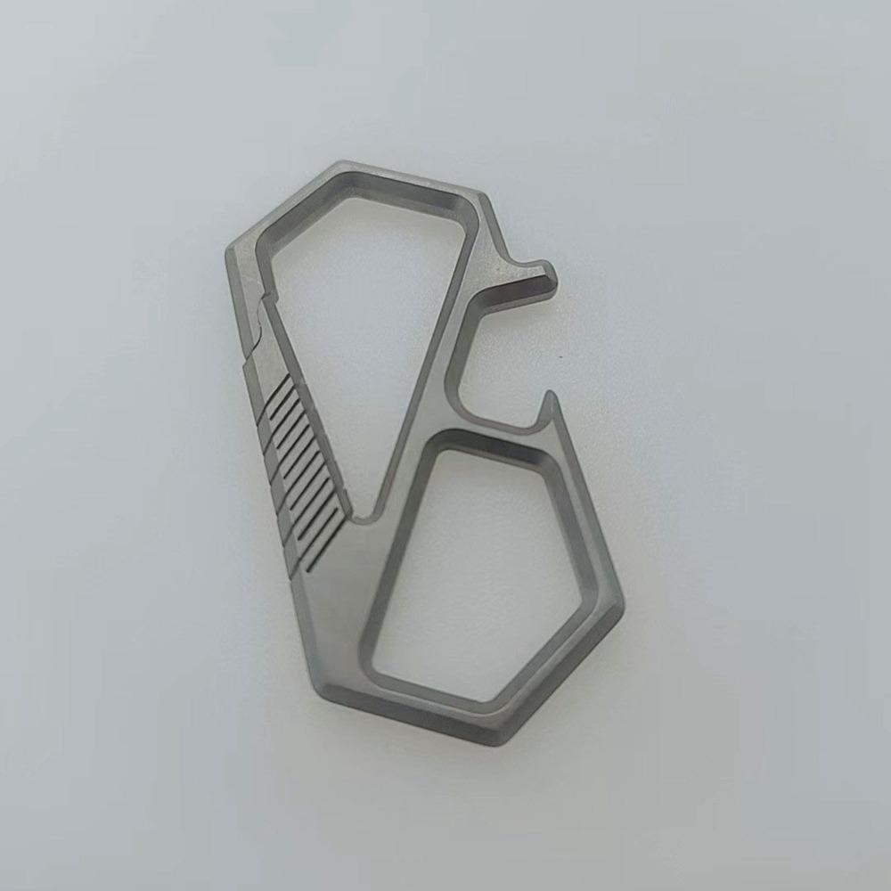 

Пряжки для ключей EDC из титанового сплава, суперлегкая открывалка для бутылок, новые брелки, подвеска, инструмент для отдыха на природе