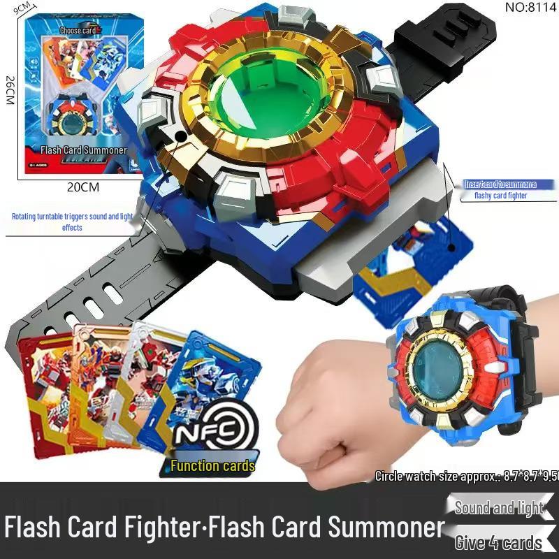 Karteikarten-Kämpfer: Mächtiger Sturm Elektrischer Mecha Puzzle