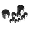 Stainless Steel Dress Up Hose Cover Kit     Hose Sleeving Set Extreme Heat Resistant for Vehicle