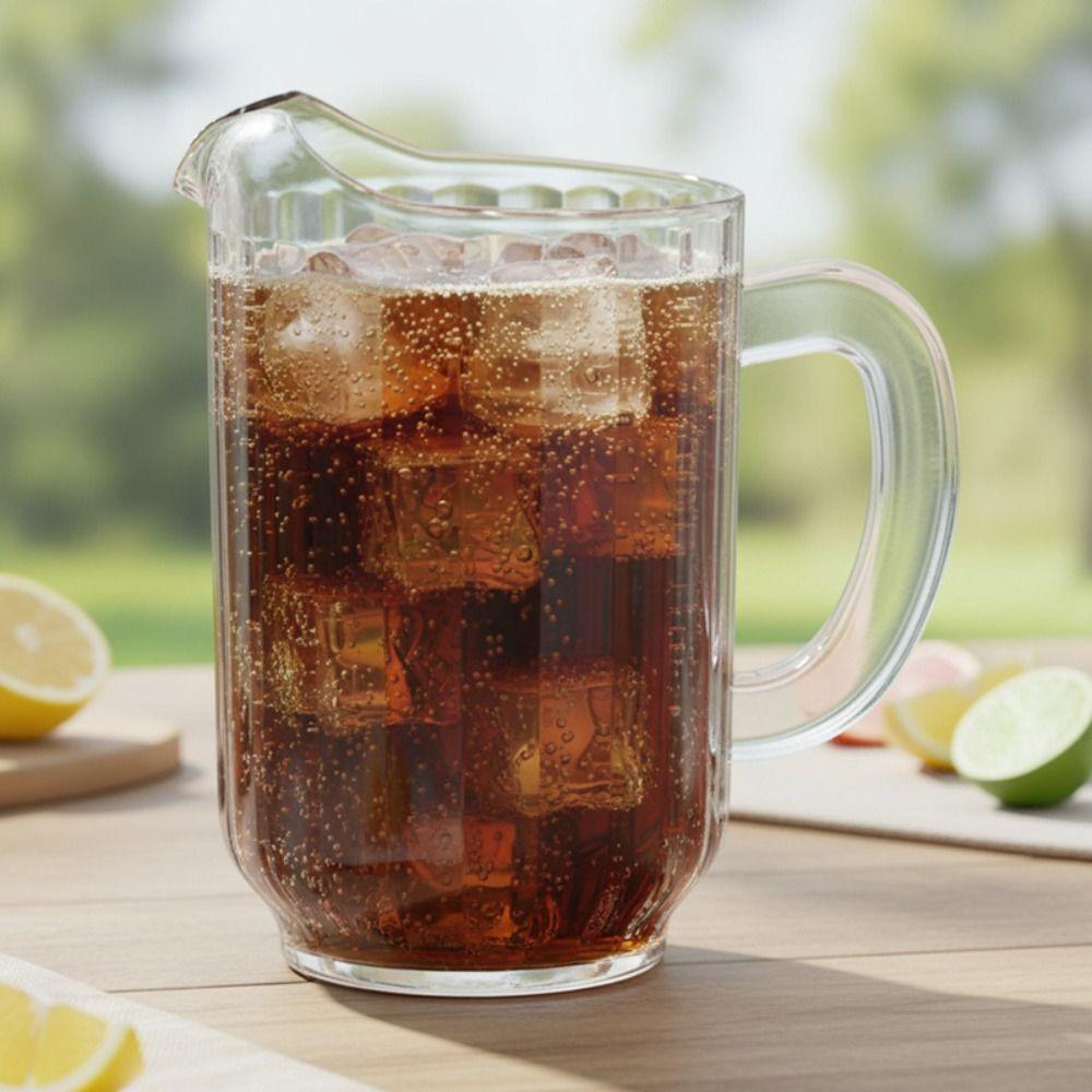 Transparent Juice Jug Heat Resistant Cold Water Kettle Household Cold Water Pot Restaurant