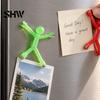 Interactive Toys for Family 10Pcs Magnetic Stick Figure Fidget Toy, Bendable Magnet Matchman Fridge Portable Home Note Photo Holder, Stress