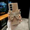 Luxury Crystal Diamond Bowknot Case for Samsung Z Fold7/Z Flip7 Foldable Phones