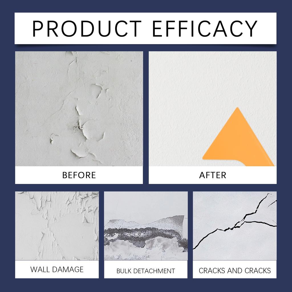 Drywall Kit, Wall Plastering And Scraper, Adhesive Wall Surface Hole Filling For Quick Covering Of Stains And Cracks