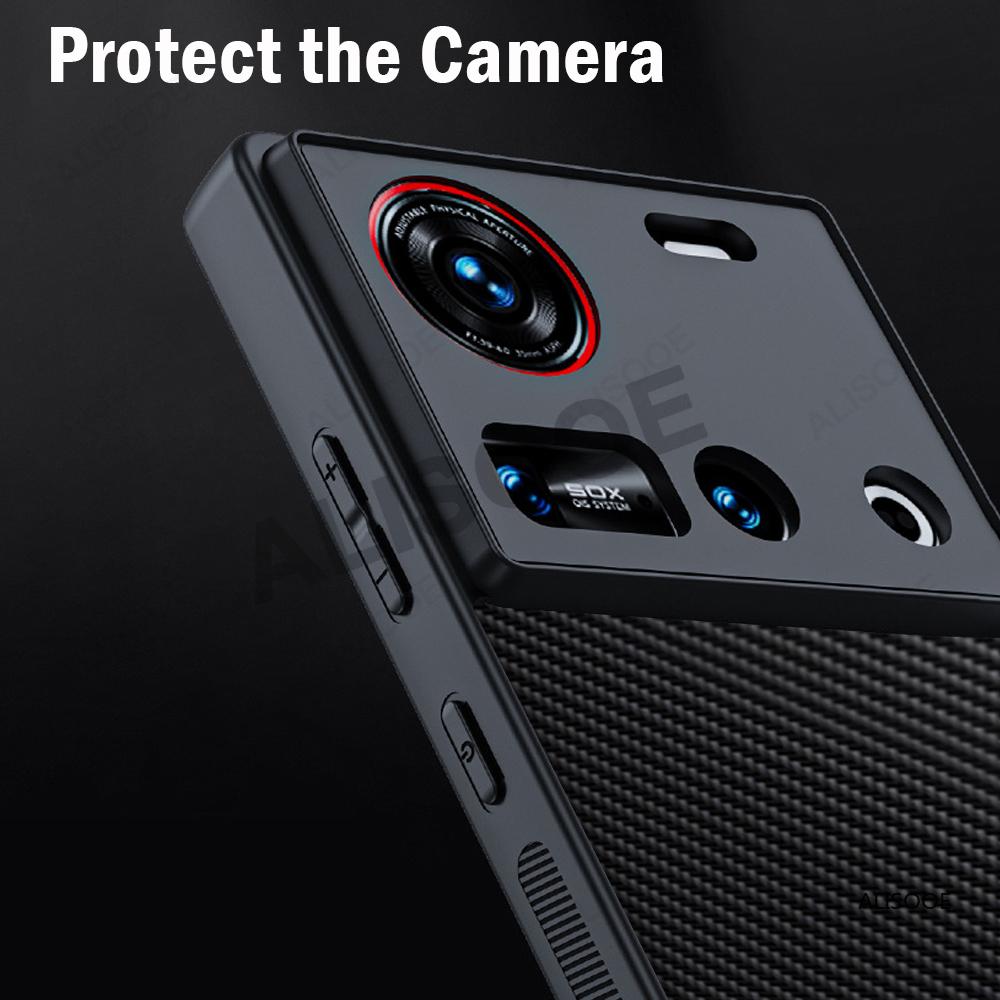 Luxus Hülle für Nubia Z70 Ultra Case Hochwertige PU-Leder Schutzhülle für ZTE Nubia Z70 Ultra 5G Stoßfeste Capa