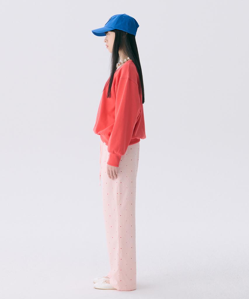 JUNEJUNE SPACE Vol12.Heart Long Pants_Light Pink(Vol12.Heart Long Pants_Light Pink)