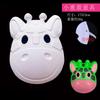 Blank Pulp Paper Half-Face Full-Face Masks for Halloween Children's DIY Hand-Painted Horse-Shaped Ladle Cartoon Style Made China