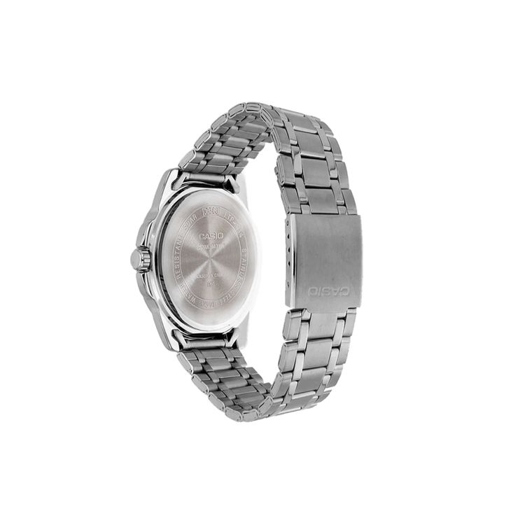 Casio 50M Water Resistant Quartz Movement Stainless Steel Strap Watch Pink Dial Women Watches LTP-1314D-5AVDF