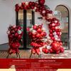 National Day Balloon Column & Flower Basket Decoration for Event Atmosphere