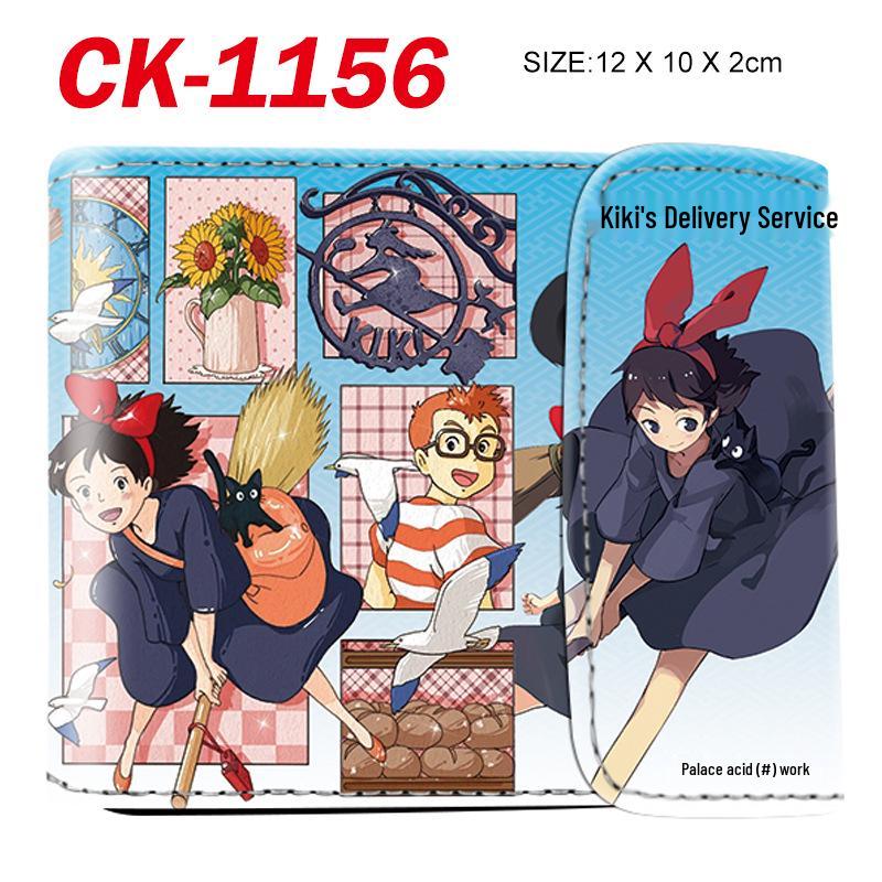 Chihiros Reise ins Zauberland Totoro Prinzessin Mononoke 3D Prägung Cartoon Münzbörse