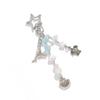 Oceanics Themed Dolphin Seashells Turtles Keychain Portable for Travel Enthusiasts And Personalize Accessories Lovers