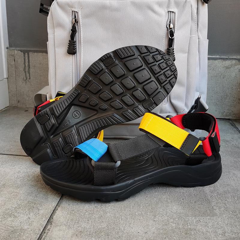 Fashion Mens  Summer Sandals Comfortable Breathable Beach Shoes Outdoor Sports Casual