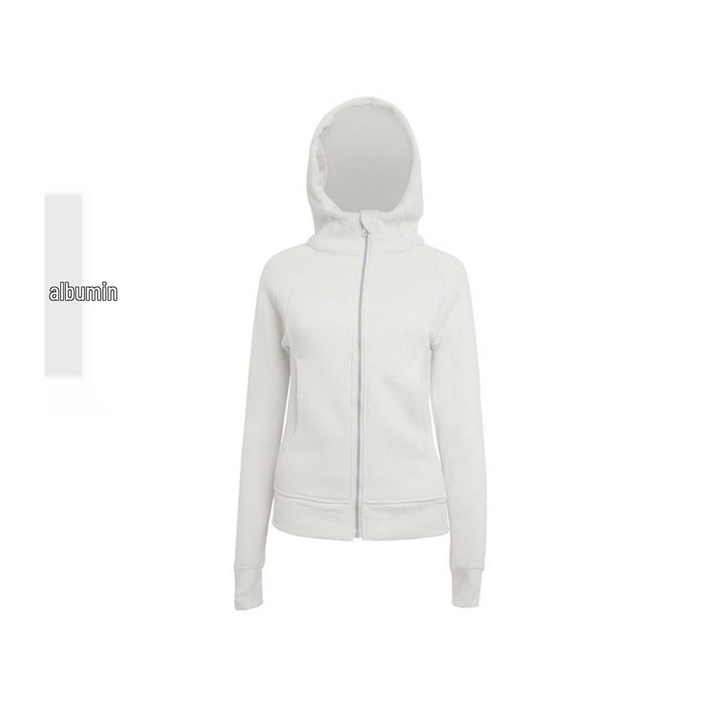 Luqilulu Women's Winter Plus Velvet Warm Hooded Slim Fit Outdoor Sports Jacket