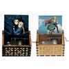 ***Hot Howl Castle Music Box Anime Theme Music Merry Go Round of Life Wooden Hand Cranked Musical Box New Year Birthday ****Beautiful Gift
