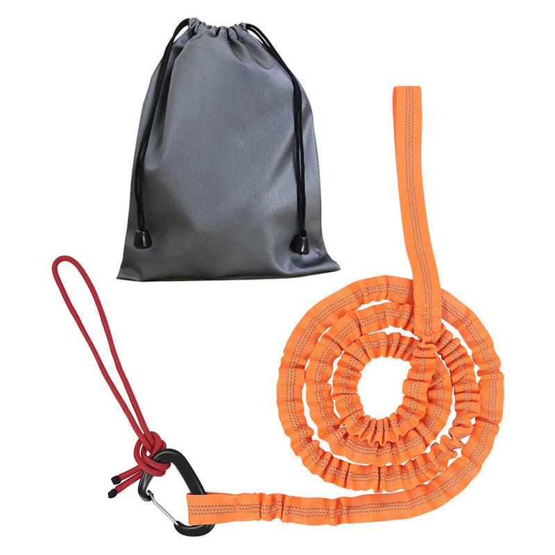 MTB Bike Towing Rope Trailer Rope Bicycle Traction Rope Nylon Traction Rope Parent-Child Outdoor Tool Cycling Safety Equipment