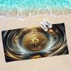 Popular Logo Bitcoin Microfiber Beach Towel Absorbent Quick Dry Soft Yoga Swimming Resort Mountain Climbing Towel