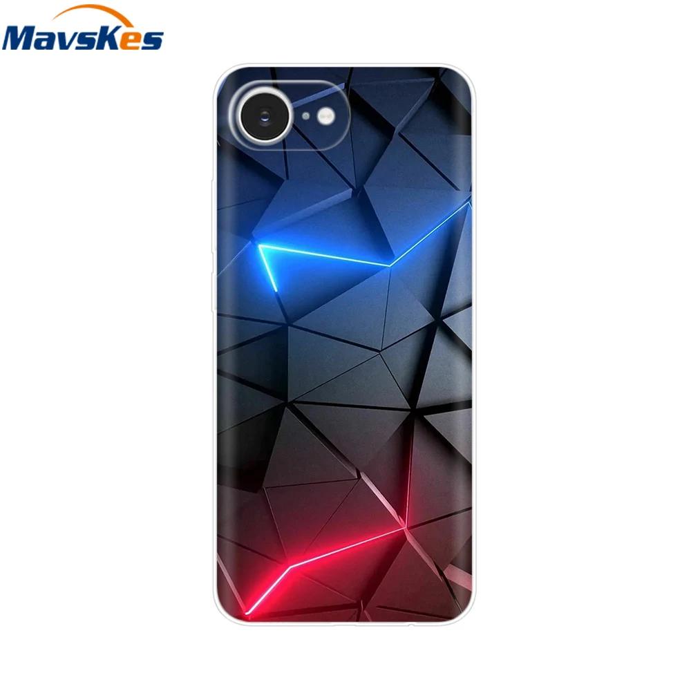 For iPhone 16e Case Soft TPU Silicone Back Cover For iPhone 16e Phone Case Protective Bumper For iPhone 16 E SE 4 2025 Fundas