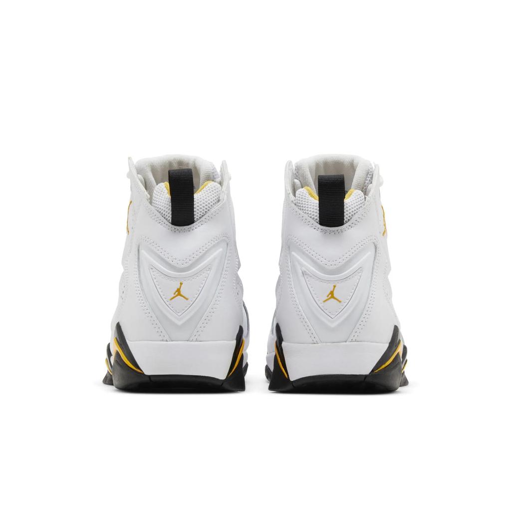Air Jordan True Flight 'White Yellow Ochre' (Unisex) White / Black / Yellow Ochre Vintage Basketball Shoes 342964 107