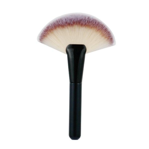 

Daily Friends Powder Fan Brush, Cream, 1ea, the most popular beauty accessory in Korea