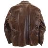 Paul Smith LONDON Horse leather Double riders jacket M Brown Men's Used