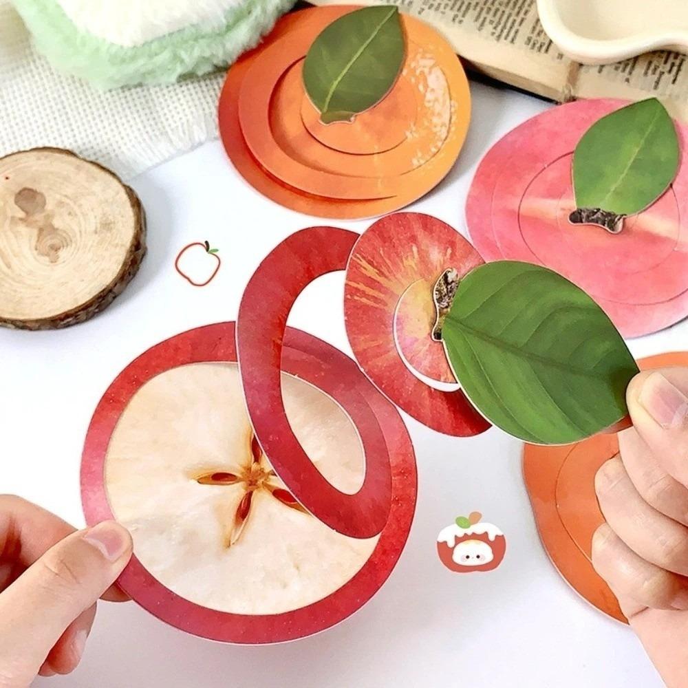 3D Fruit Shaped Greeting Card Foldable Festival Greeting Card Birthday Gift Postcards  Festival