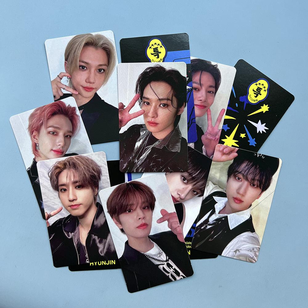 8Pcs K-Pop Stray Kids Lomo Card Skzoo 5 Star Peripheral Small Card 5 Star Random Card Album Card Peripheral Postcard