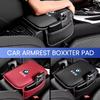 Leder-Armlehnenbox-Kissen mit Memory-Schaumstoff-Schutzhülle für die Mittelkonsole von BMW Performance E46 E90 F10 F30 X3 F20 E46