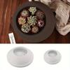 Round Flower Pot Silicone Candle Mold Succulent Flowerpot Eggshell Candle Cup Storage Jar DIY Concrete Cement Planter Mould