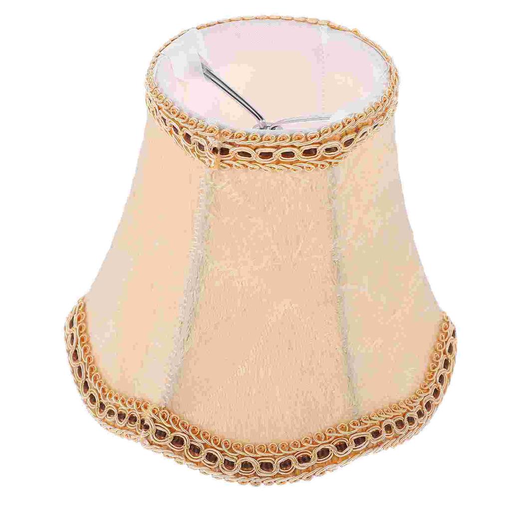 Cloth Lampshade Lamp Bedroom Table Shades Home Lighting Accessories Household Decor Cloth Lamp Cover For Warm Atmosphere
