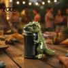 Drink Dust Proof Cap Reusable Animal Soda Can Lids for 375ml Standard Cans, 3D Printed Frog Dinosaur Beverage Seal Shark Toppers Protection And Spill