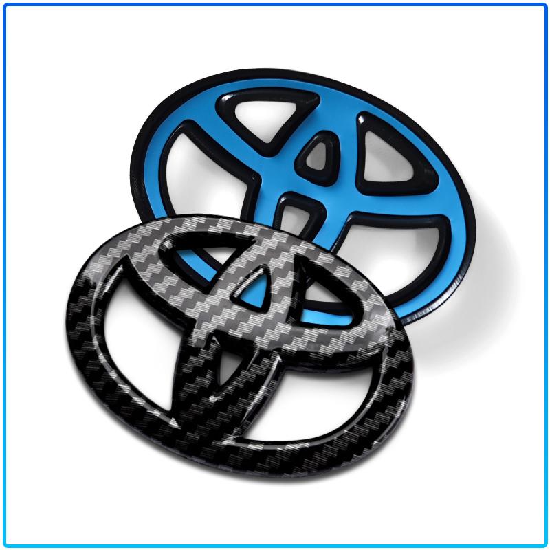 1Pcs Car Steering Wheel Badge Decal Auto Styling Car Decoration Sticker For Toyota C-hr Prado Rav4 Yaris Hilux Prius Avensis Corolla Camry