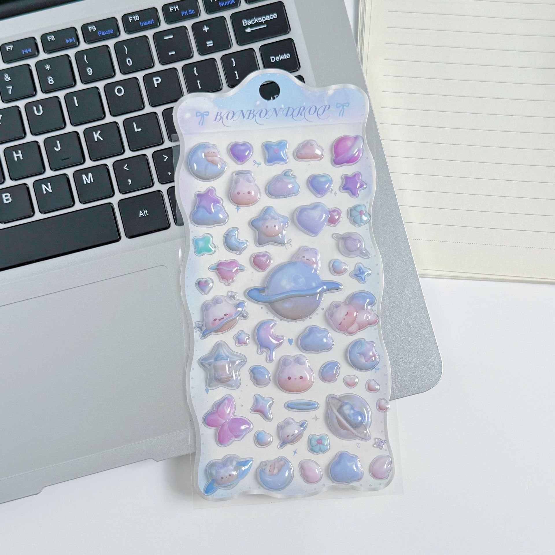 

Cartoon Three-dimensional Fun Sticker 3D Relief Sticker High Value Waterproof Sticker Student Cute Decoration DIY