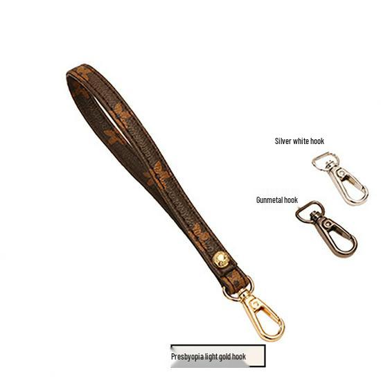 Women's Black Handheld Clutch with Strap & Accessories