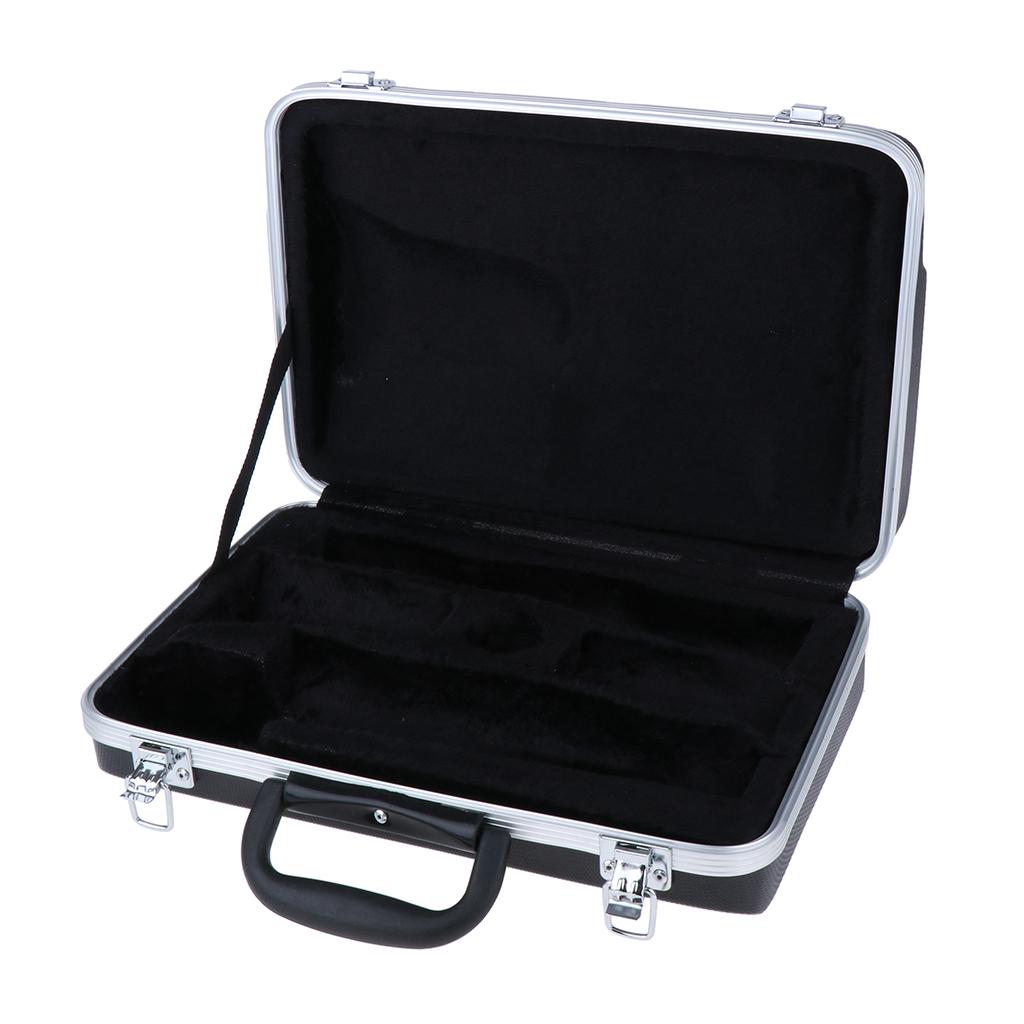 

Hard Case for Clarinet Portable ABS Crush Resistant Gig Bag with Accessory Compartment for Instrument Travel
