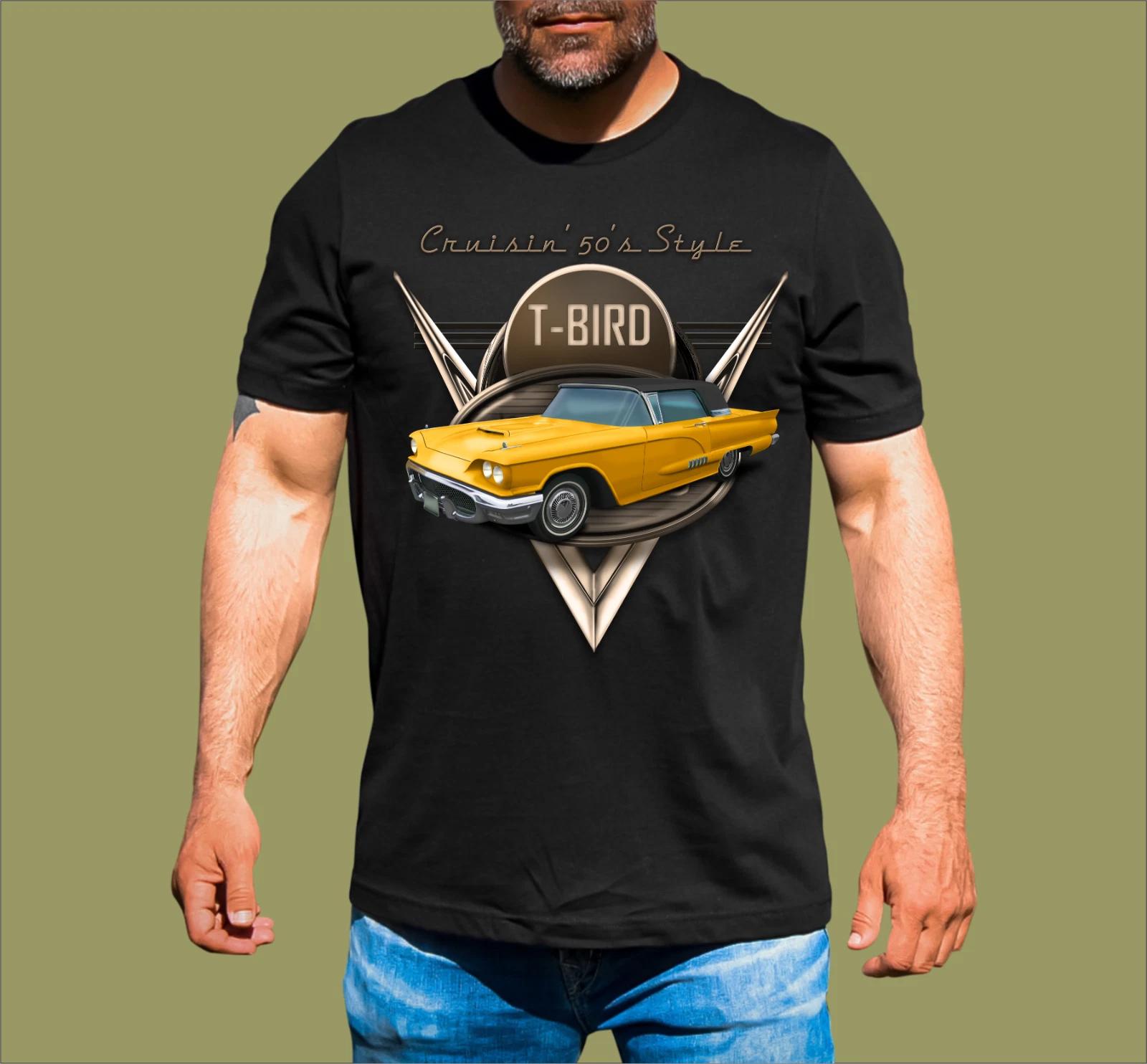 1950 S SQUARE BIRD THUNDERBIRD T-SHIRT S