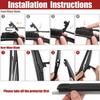 3 Pcs 26" 14" 14" Windshield Wiper Blade Kit for Nissan Rogue 2008-2013 J/U Hook