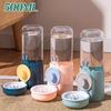 cat rabbit hanging water dispenser non-wet mouth hanging hamster kettle drinking water feeder hanging cage for small pets