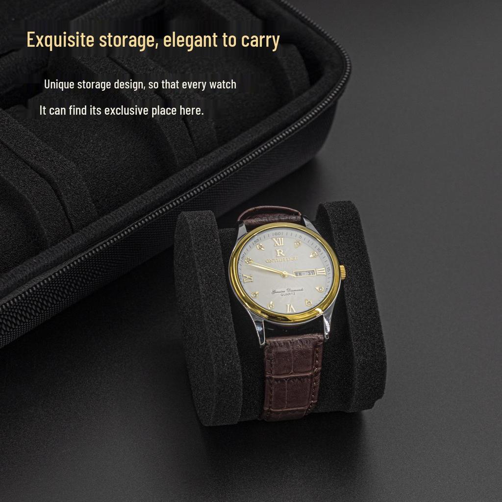 Apple Huawei Smartwatch EVA Storage Box with 5-Card Slot and Sponge Liner