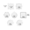 10pcs Anti-blocking Filter Screen Disposables Floor Drain Sticker Hair Catcher Drain Stopper Cover Kitchen Bathroom Tool