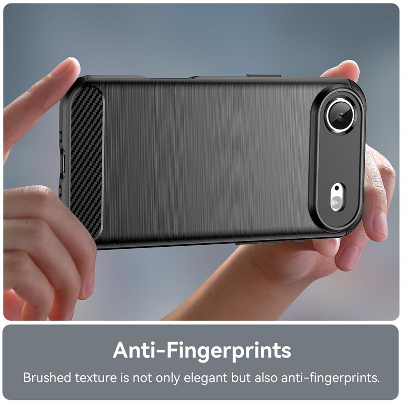 For iPhone 17 Air Case Anti-knock Soft Silicone Carbon Fiber Back Cover For iPhone 17 Air 17 Pro Max Case For iPhone 17 Air Case
