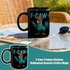 F-Caw-F Funny Chicken Halloween Rooster Mug 11Oz Gift Holidays Halloween