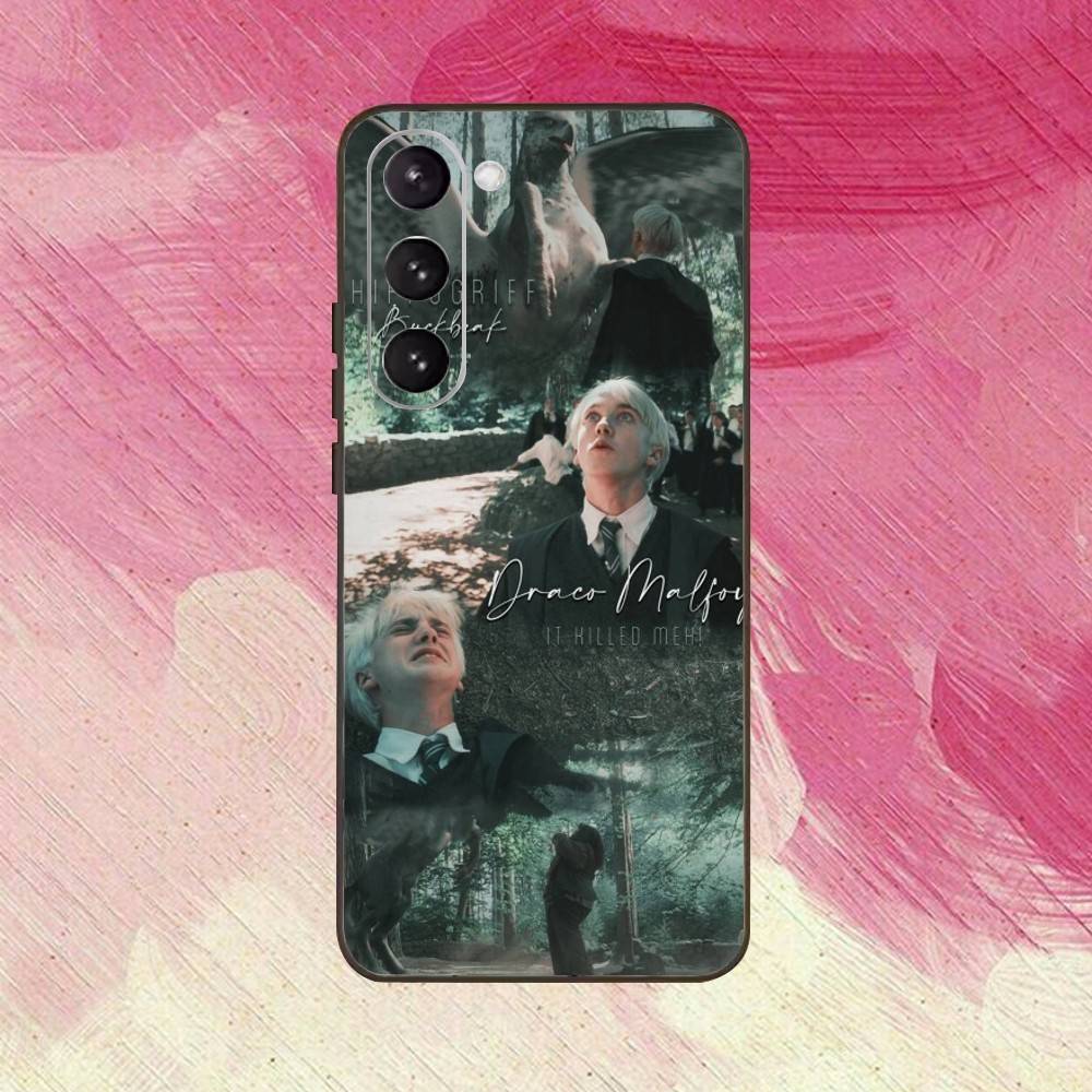 

Erfu Ma D-Draco M-Malfoy Phone Case For Samsung Galaxy A73,A72,A71,A70,A53,A52,A51,Others Soft Black Cover Samsung a32 4g