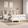 VidaXL Bunk Bed Frame Without Mattress White 140x200 Cm Solid Pine Wood 3322988
