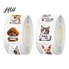 Children Pet Stickers Cute Dog Cat Thank You Funny Puppy Graffiti And Breed Waterproof PVC for Phone Laptop Fridge Envelopes Computer Flat
