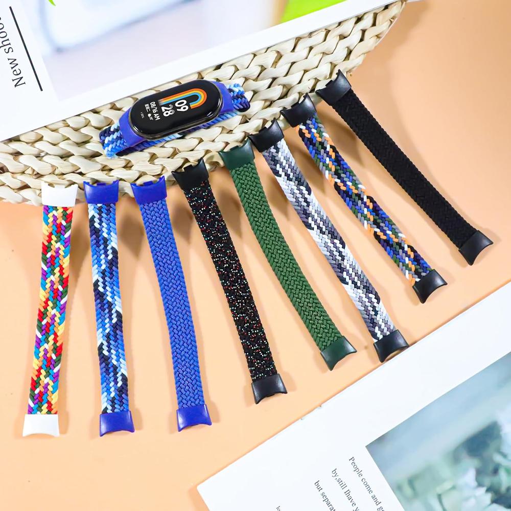 Bands for Xiaomi Mi Band 10 9 8 NFC miband smart watch accessories Replacement belt Braided bracelet correa mi band 10 straps