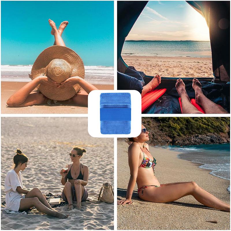 New Sand Remover For Beach Beach Sandbag Powder Bag Sand Removal Brush Sand Remover Brush Beach Vacation Camping Essentials